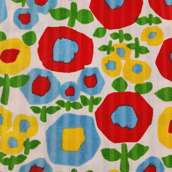 Handmade patchwork/mixed media double sided A-line wrap skirt Sz XS-M - Picture 9 of 14